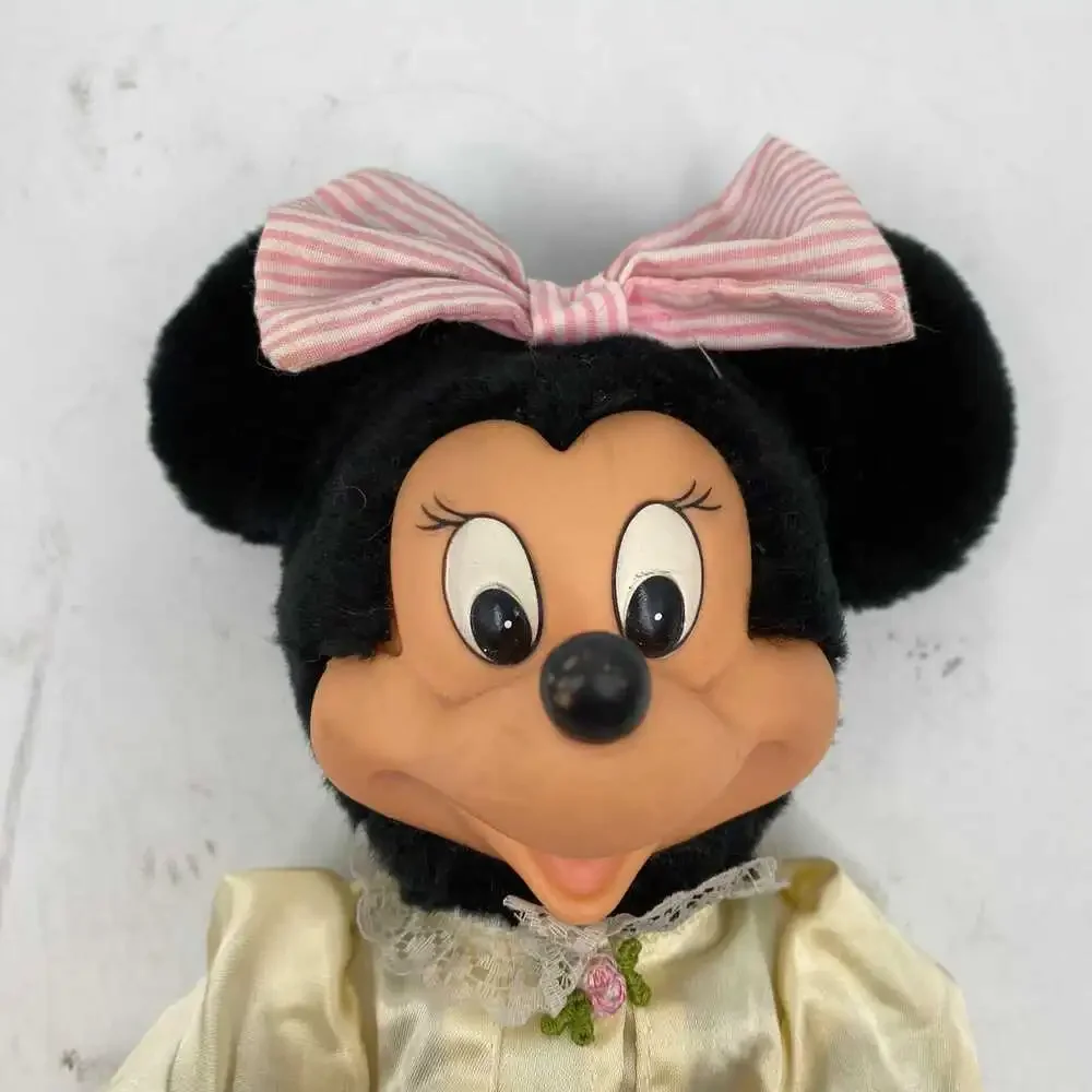 Applause Pink Cream Vintage Minnie Mouse Doll | OS Girls